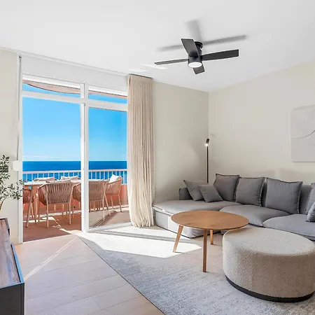 Duplex De Lujo Frente Al Mar Terraza En شقة Radazul